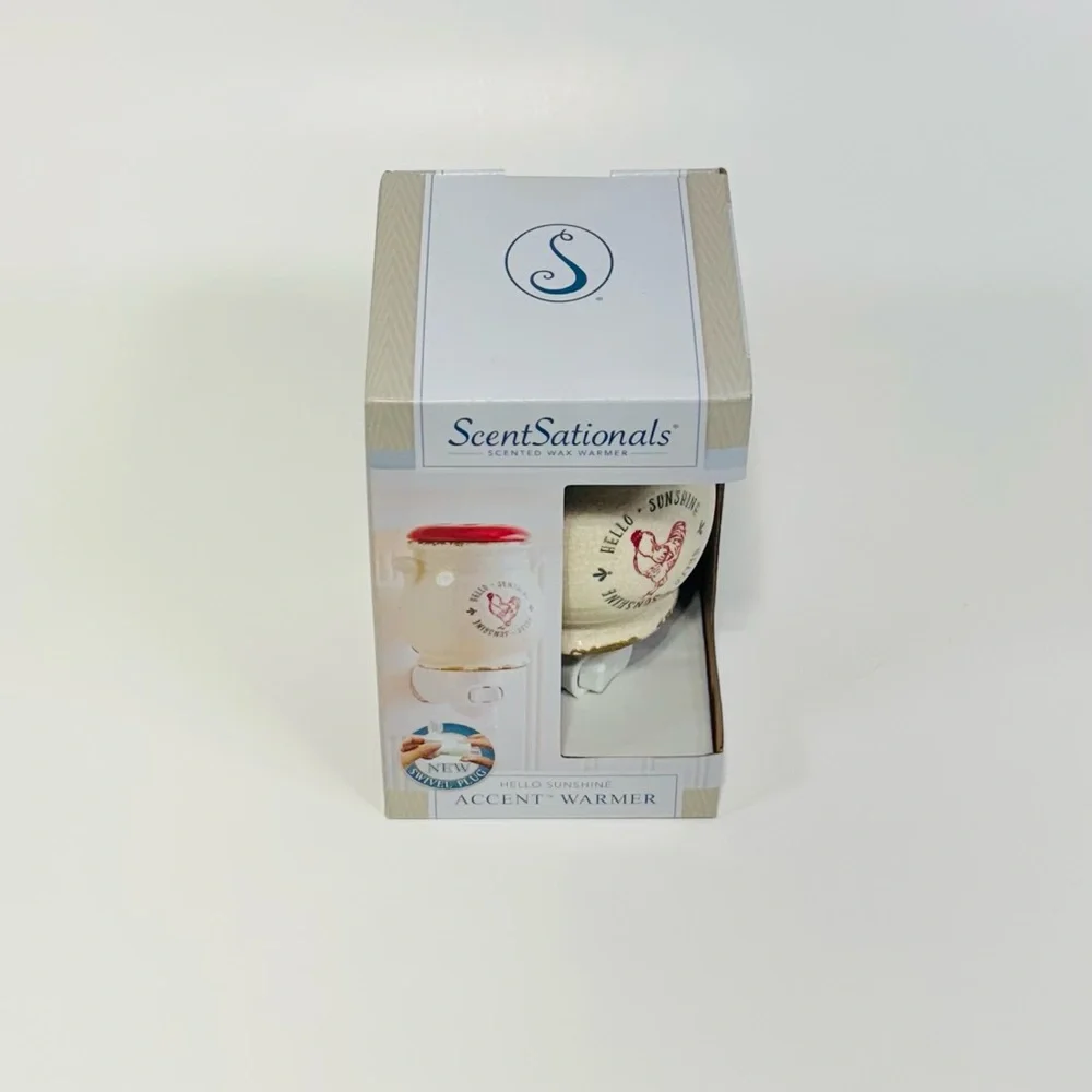 ScentSationals Accent Wax Warmer - Hello Sunshine, New in Box (Unopened)